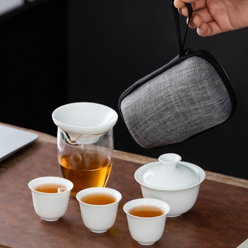 Portable Chinese Kung Fu Tea S - Korean Tea Set 评论和价格