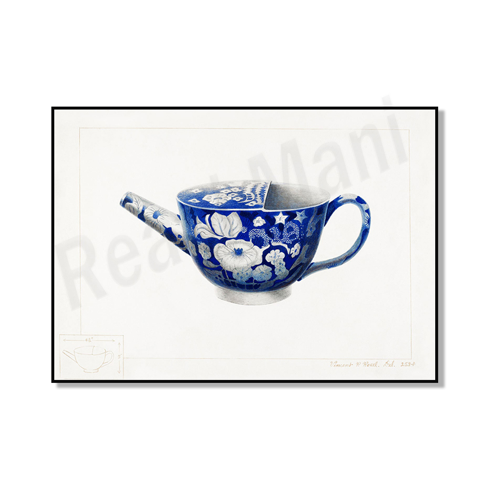 Korean-style watercolor porcel - Korean Arts And Lifestyle 评论和价格
