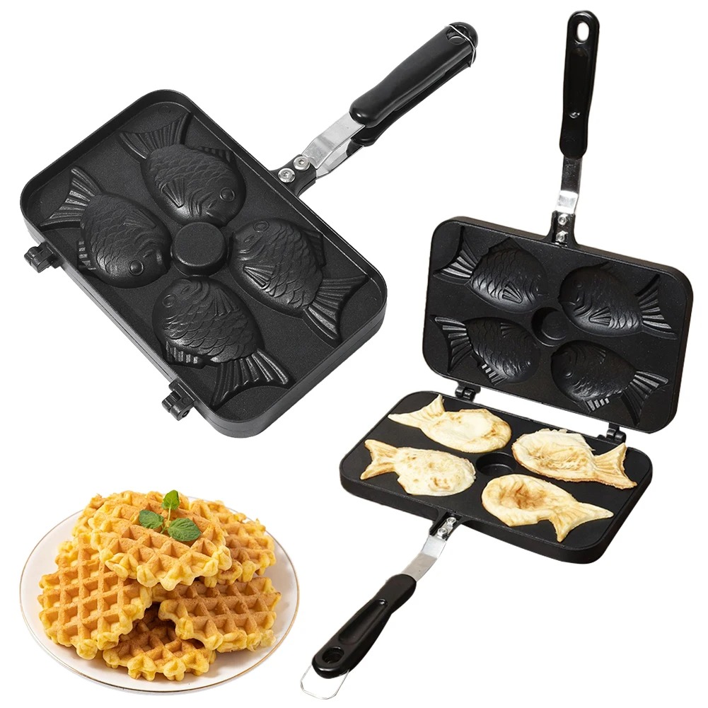 Japanese Taiyaki Waffle Maker  - Tteokbokki Rice Cake 评论和价格