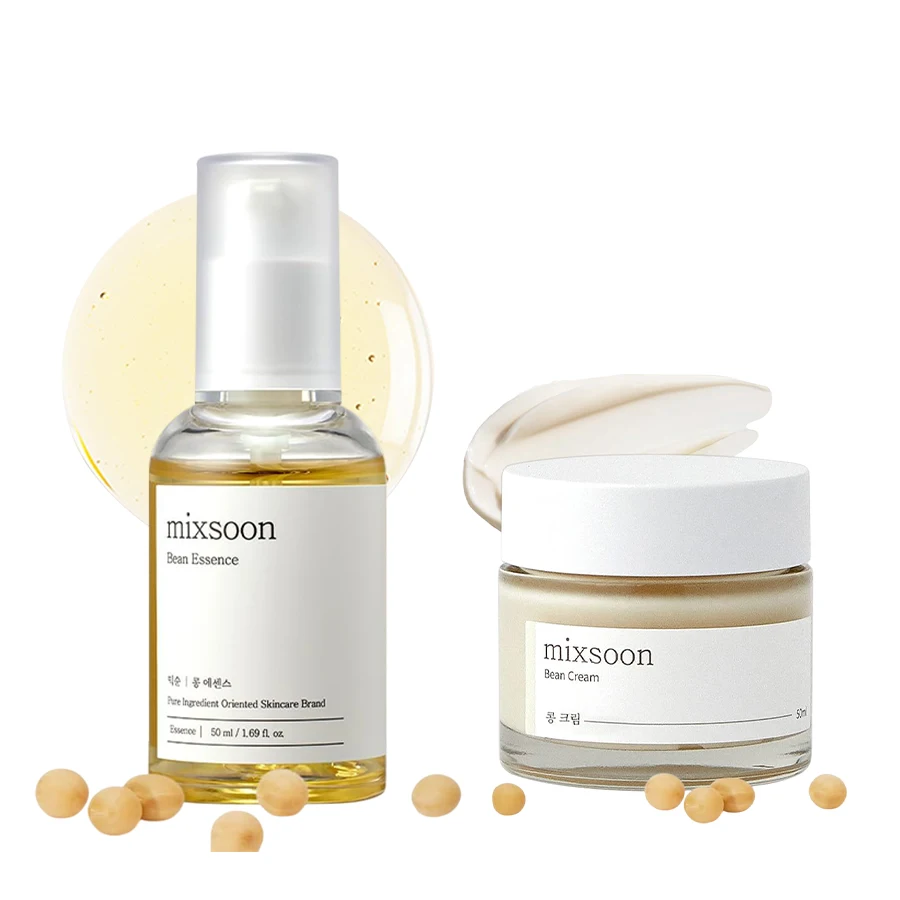 Mixsoon Bean Essence Cream Duo - Korean Skincare Routine 评论和价格